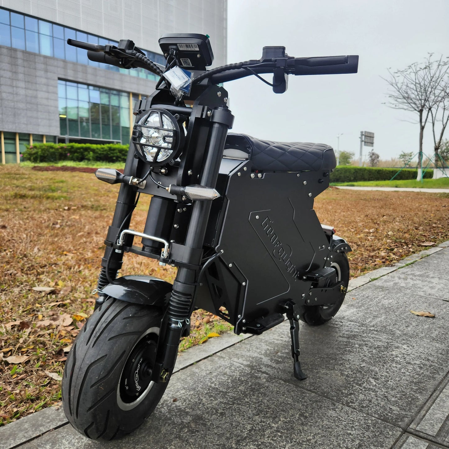 MOLO 5 72V 10000W Dual Motor Adult Seated Electric Scooter Bike – 55-75MPH, 150KM Range, Off-Road Tires