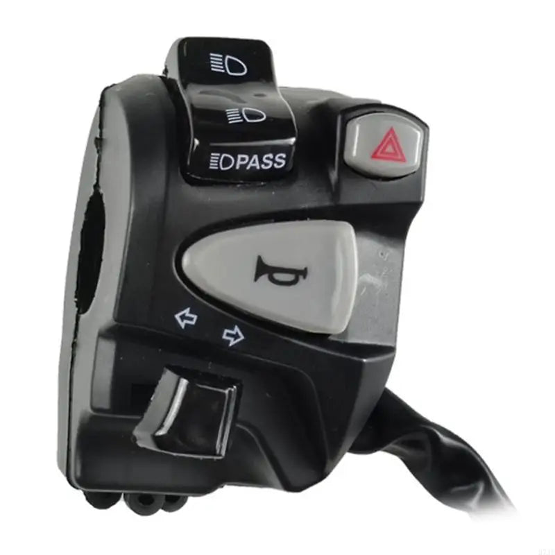 37JE Motorcycle Horn Turn Signal Switch 22mm Handlebar Switch Replacement High/Low Beam Control Switch Button for 150