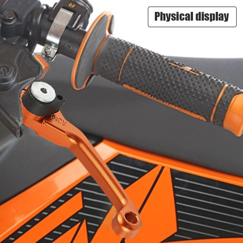 Universal 7/8" 22mm Motorcycle Handlebar Grip - Gel Rubber Hand Grips for KTM Duke & More