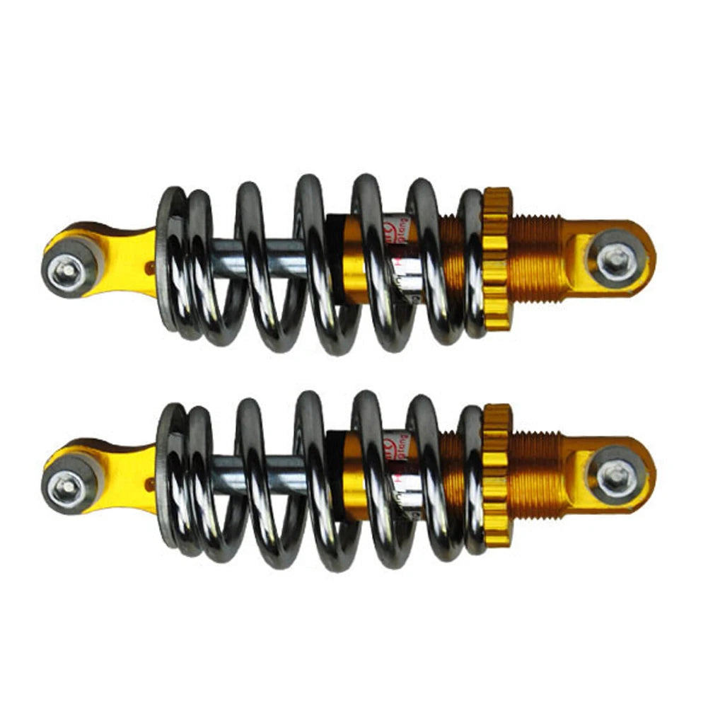 2Pcs/pair Universal High Performance Rear Shock Absorbers For Electric Bicycle Scooter E Bike Spring Rear Shocks #125mm