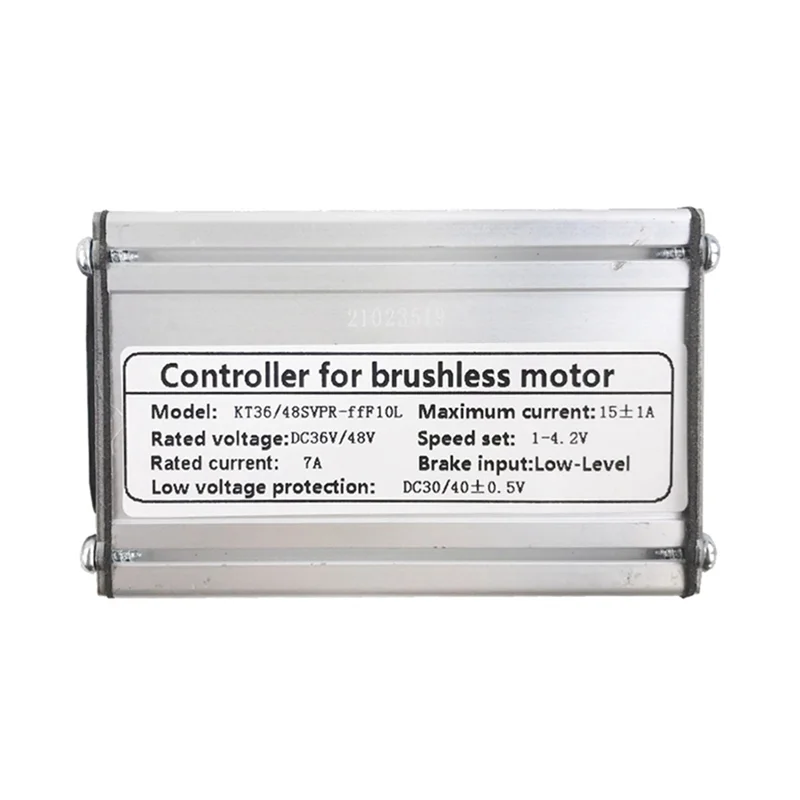 E-Bike Controller 36V / 48V 9 Tubes 15A Waterproof Connector Controller for 36V / 48V 250W Brushless Motor