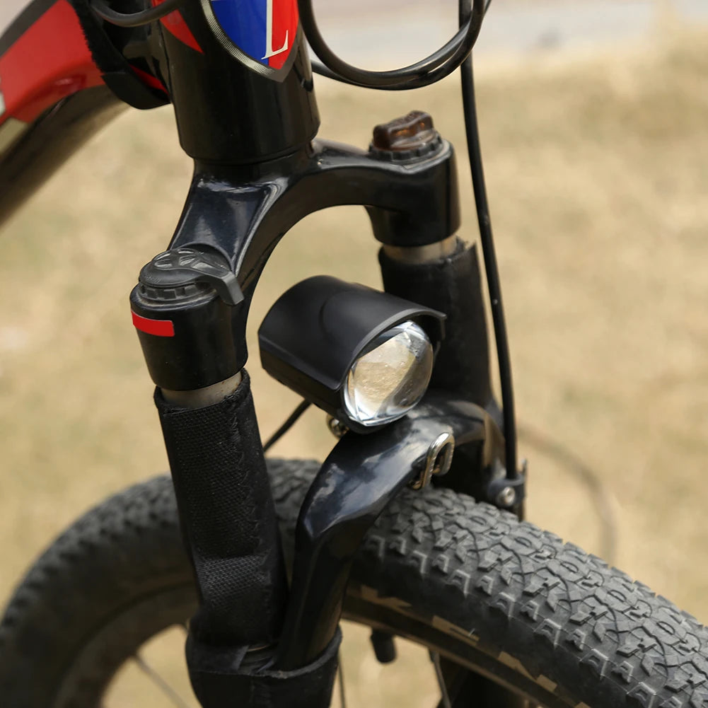 E-Bike Headlight Electric Bike LED Front Light E-Scooter Bicycle Motorcycle 2 in 1 Waterproof Horn Headlight 36V-60V
