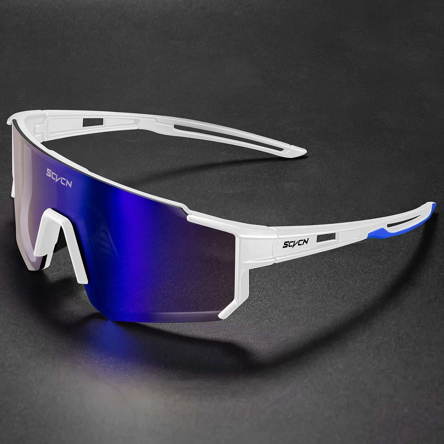 SCVCN UV400 Cycling Glasses for Men MTB Sunglasses Mountain Bike Bicycle Eyewear Women Sports Goggles Road Speed Skating