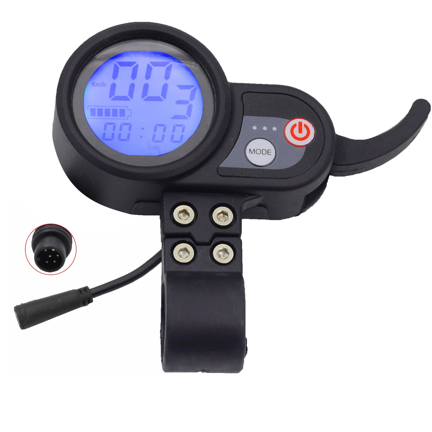 1 Piece for JP Electric Scooter LCD Display Meter 36V-60V Dashboard Electric Scooter Accessories Male head B