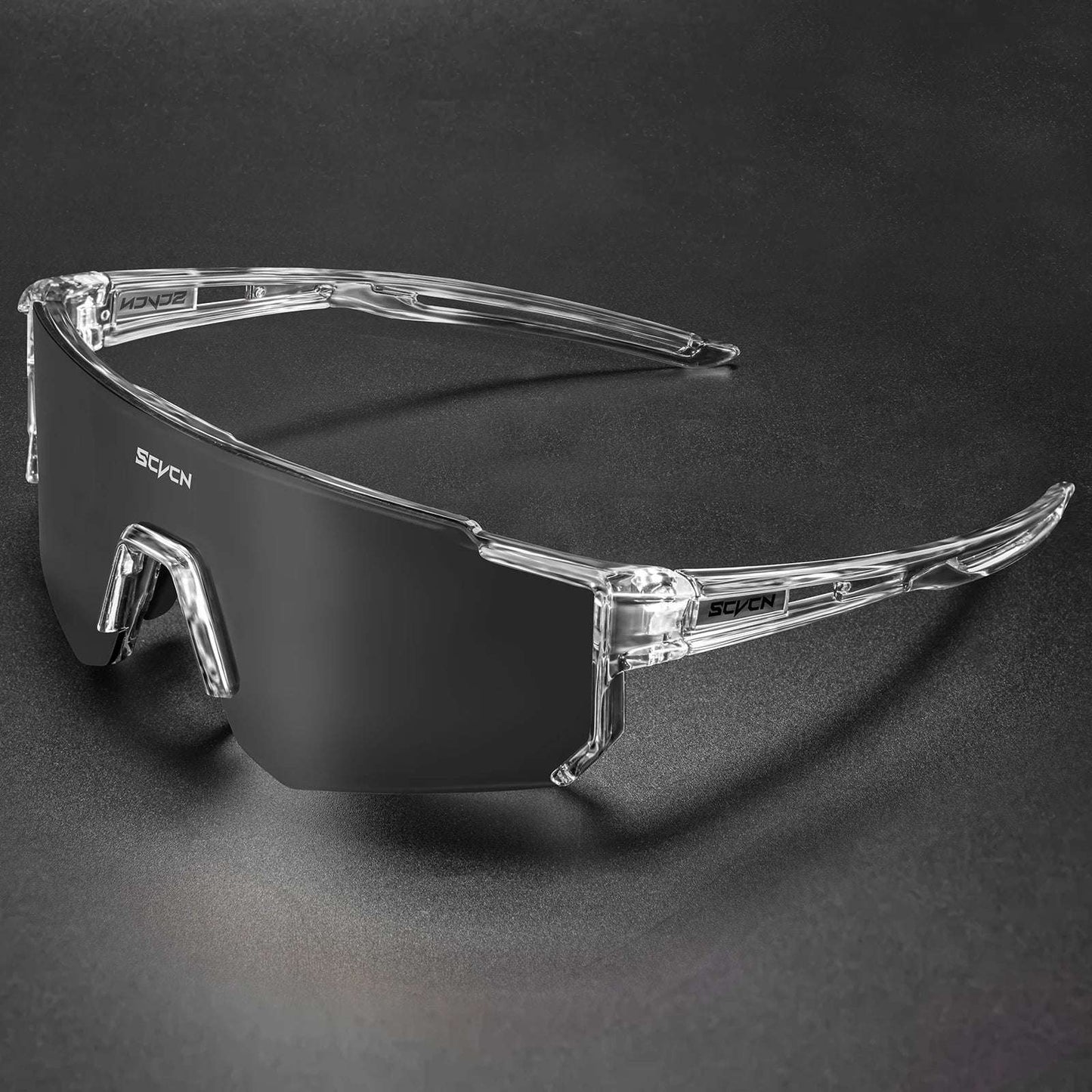 SCVCN UV400 Cycling Glasses for Men MTB Sunglasses Mountain Bike Bicycle Eyewear Women Sports Goggles Road Speed Skating