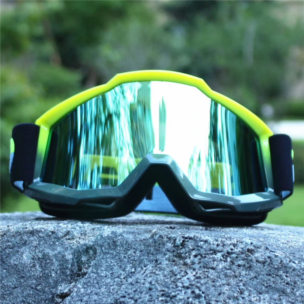 Newest Motorcycle Sunglasses For Men Motocross Safety Protective MX Night Vision Helmet Goggles vintage Driving Glasses 1
