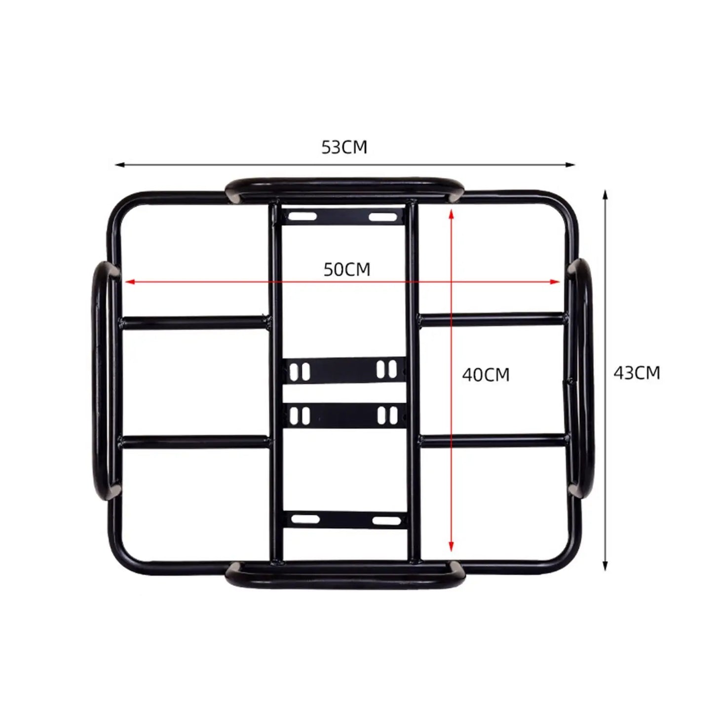 Rear Bicycle Basket Iron Luggage Package Rack Bike Basket for Mountain Bikes