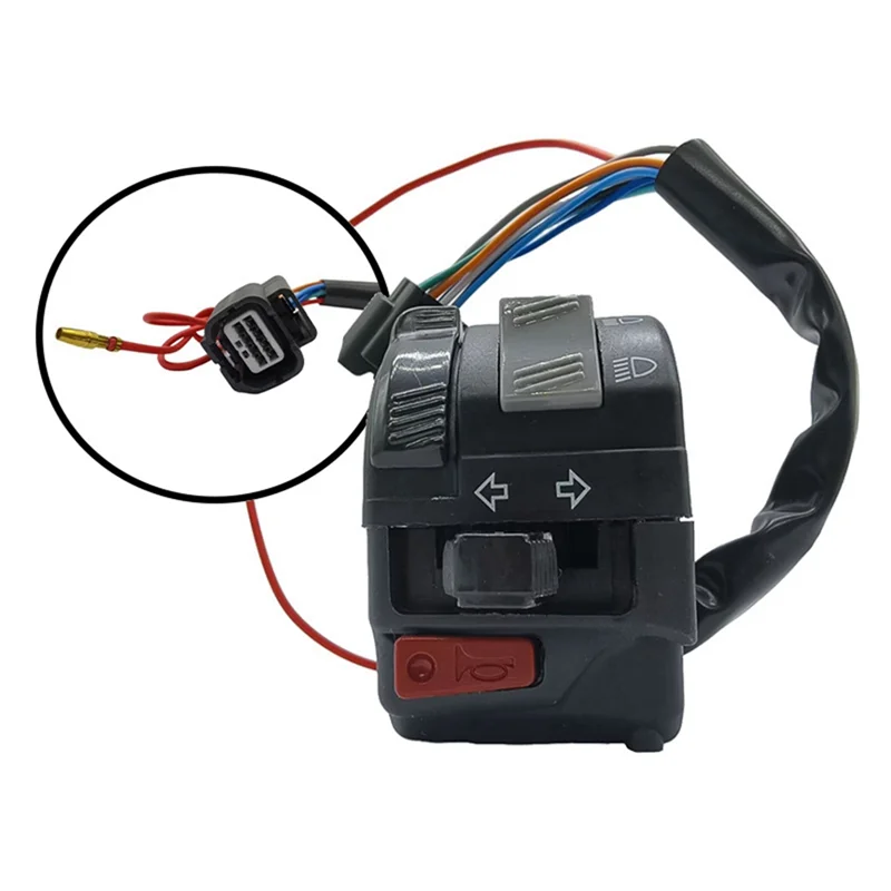 AR-Motorcycle Handlebar Control Headlight Switch Fog Light Horn Switch For Click 150 Running Light Switch