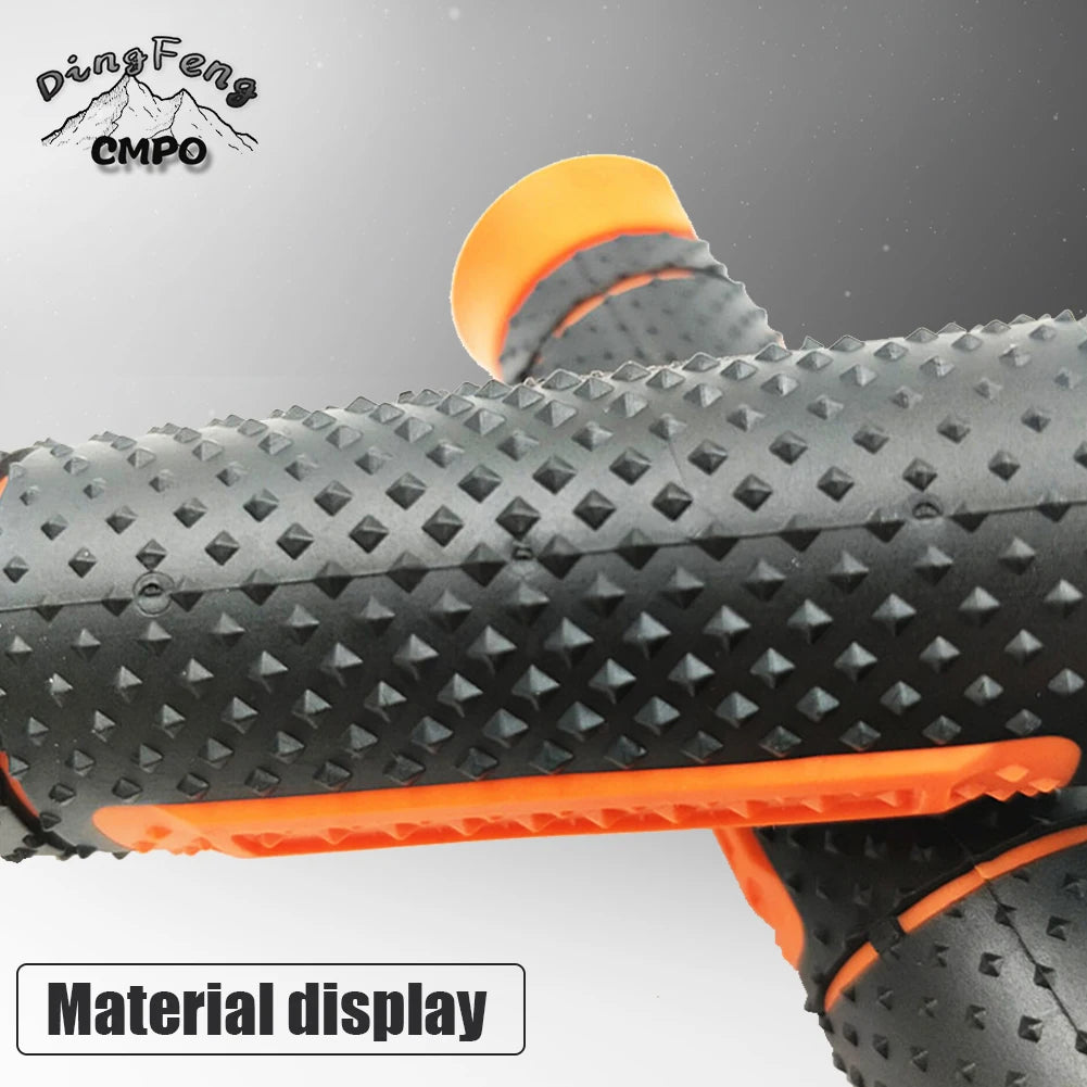 Universal 7/8" 22mm Motorcycle Handlebar Grip - Gel Rubber Hand Grips for KTM Duke & More