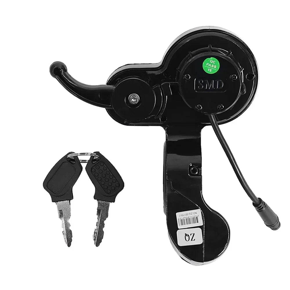 6 Pin LCD Display For Hitway H5 Electric Scooter Kickscooter Display With Locking Instrument Accessories Dashboard Part