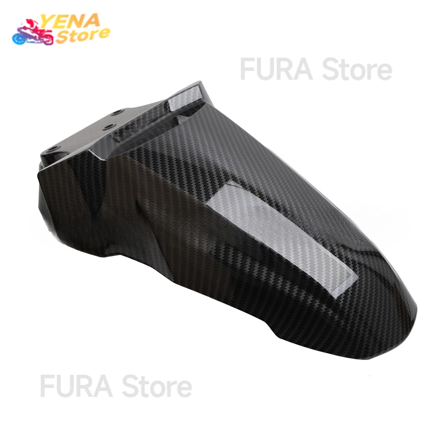 The carbon fiber motorcycle front mudguard is suitable for the Zuma Tank 150CC motorcycle modification accessories