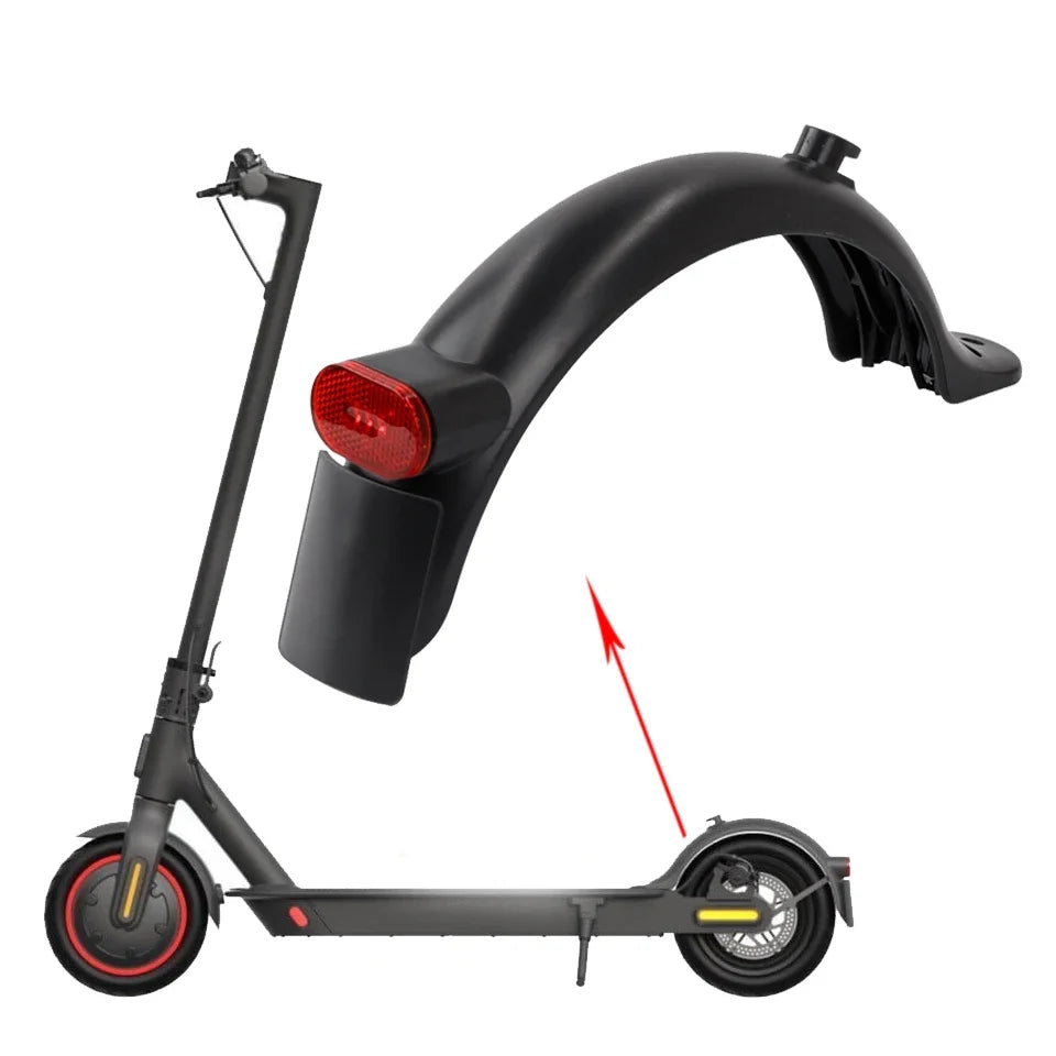 Rear Mudguard for Xiaomi 3 M365 Pro PRO 2 1S Electric Scooter Skateboard Tire Splash Mud Guard Bracket Set Back Taillight Fender