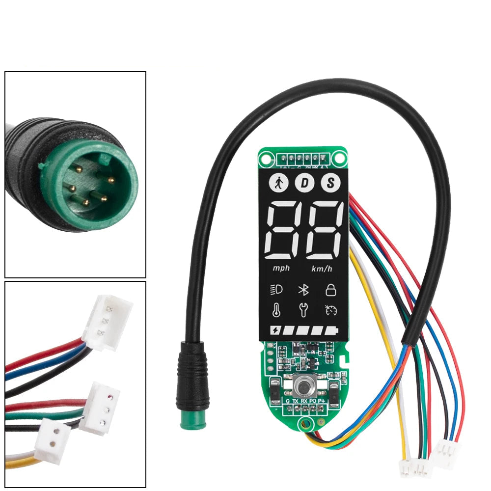 Electric Scooter Dashboard for Xiaomi MI 3 Lite KickScooter Panel Circuit Board Replacement Display Accessories