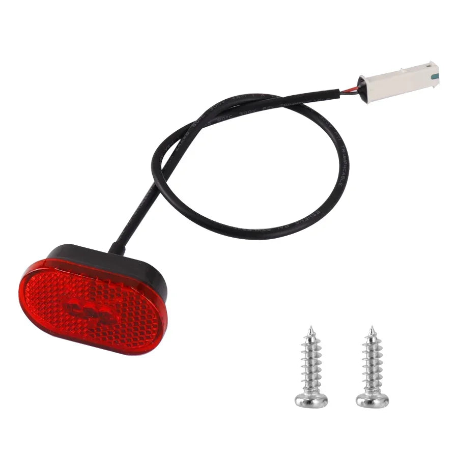 Rear Mudguard for Xiaomi 3 M365 Pro PRO 2 1S Electric Scooter Skateboard Tire Splash Mud Guard Bracket Set Back Taillight Fender Red