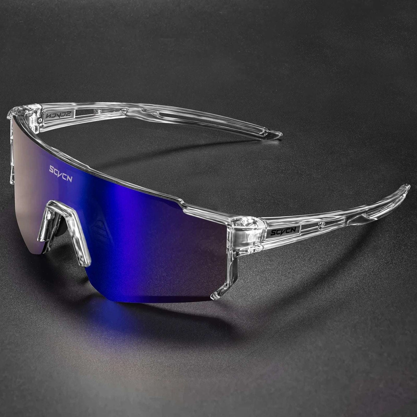 SCVCN UV400 Cycling Glasses for Men MTB Sunglasses Mountain Bike Bicycle Eyewear Women Sports Goggles Road Speed Skating