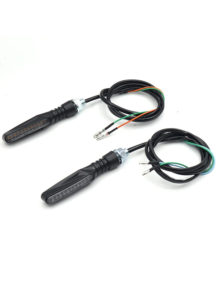 2 PCS 60V Rear Light LED Brake Light Turn Light For Citycoco Electric Scooter E-Bike Motorcycle Rear LED Signal Light Parts 1 pair