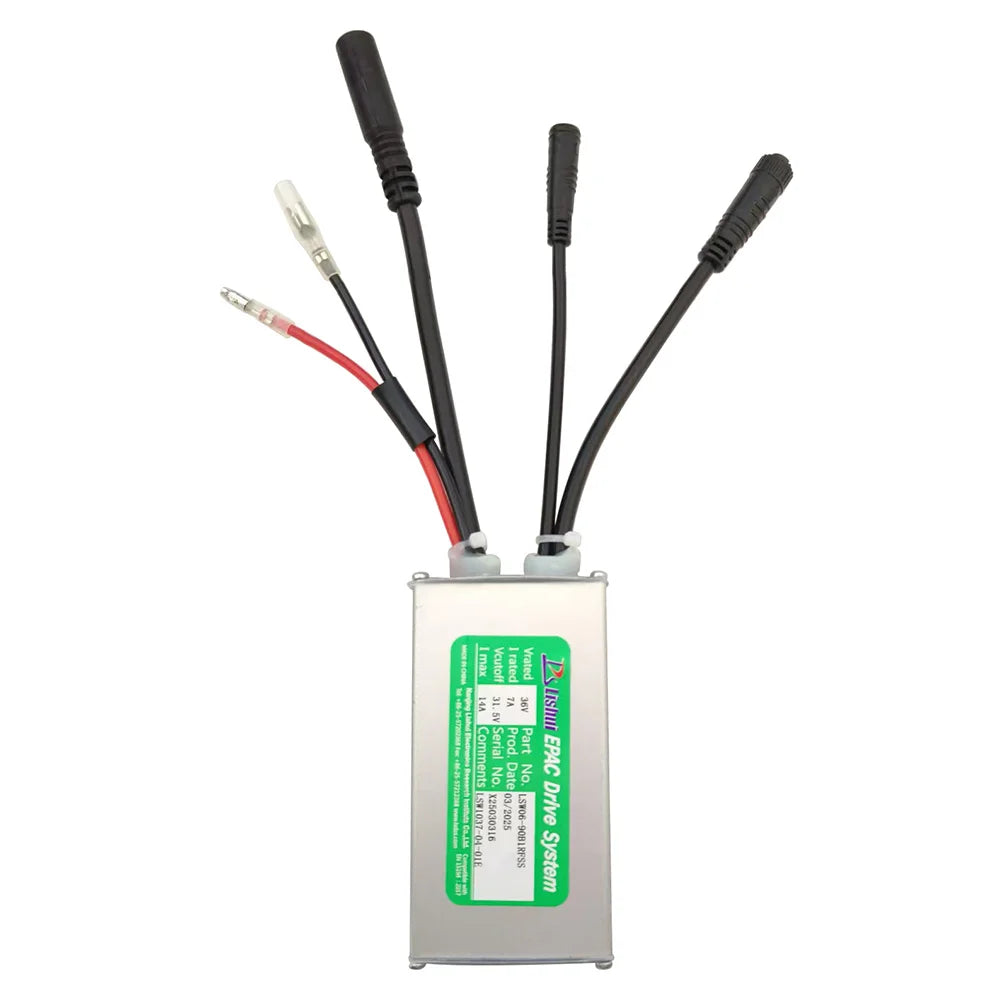Ebike Motor Brushless Controller LSW06-90B1RFSS 36V 14A Speed Controller For Electric Bicycle Scooters Fat Tire Bikes MTB