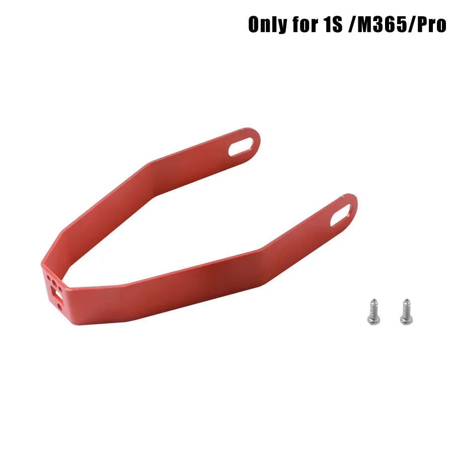 Rear Mudguard for Xiaomi 3 M365 Pro PRO 2 1S Electric Scooter Skateboard Tire Splash Mud Guard Bracket Set Back Taillight Fender red support