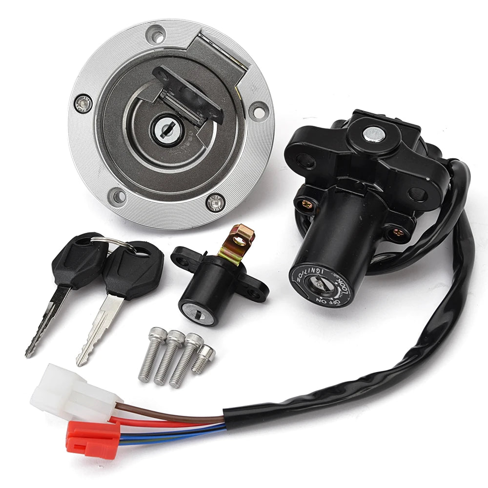 Ignition Switch Seat Lock For Yamaha XT660 XT660Z Tenere MT03 MT-03 YZF R6 R6 YZF-R1 R1 XJ6 XJ6F XJ6N FJ09 FZ09 FZ07 FJ13 FJ1300