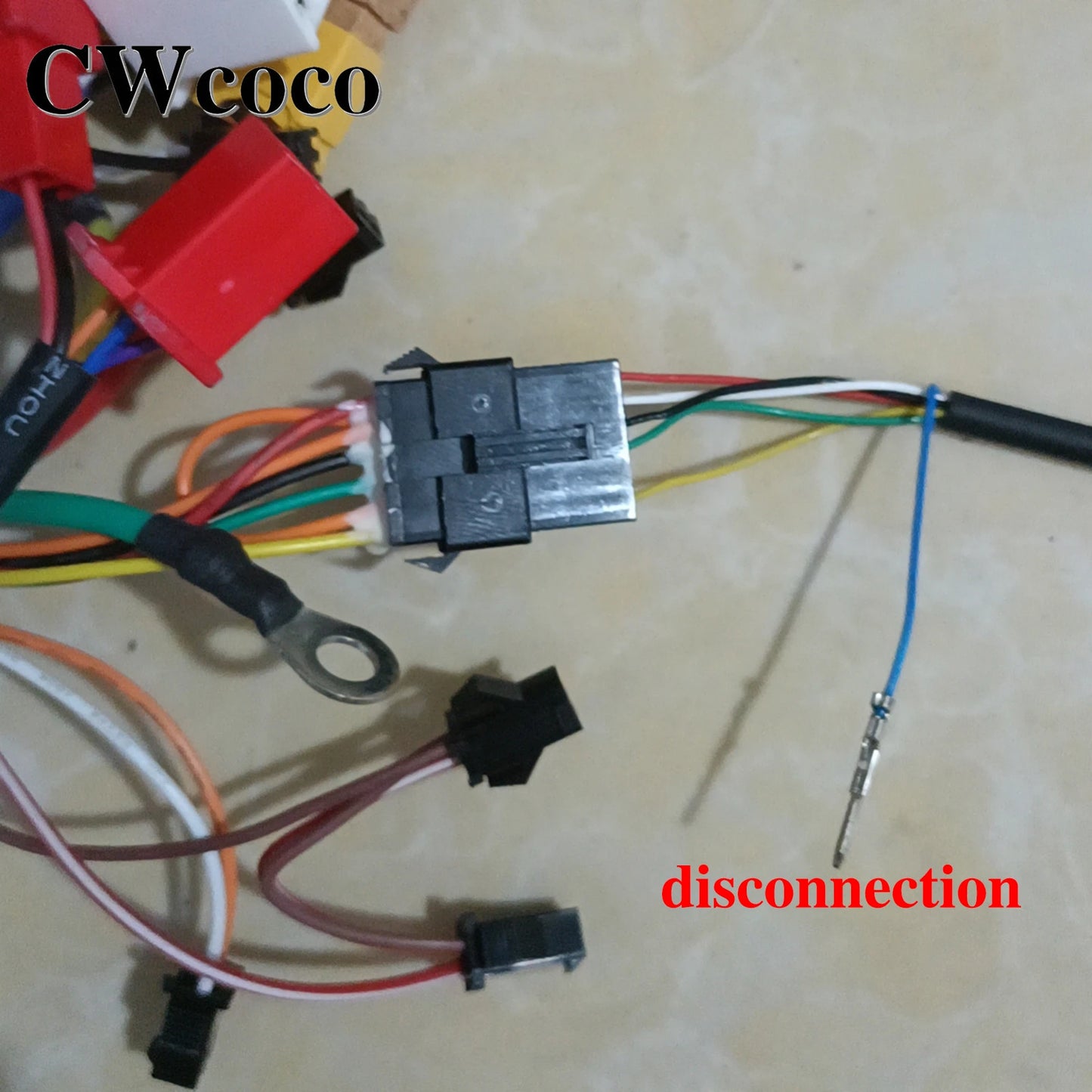 With Locking LCD Monitor Instrument Accelerator For 48V-60V Smart Brushless LIVIAE Controller Electric Scooter Accessory