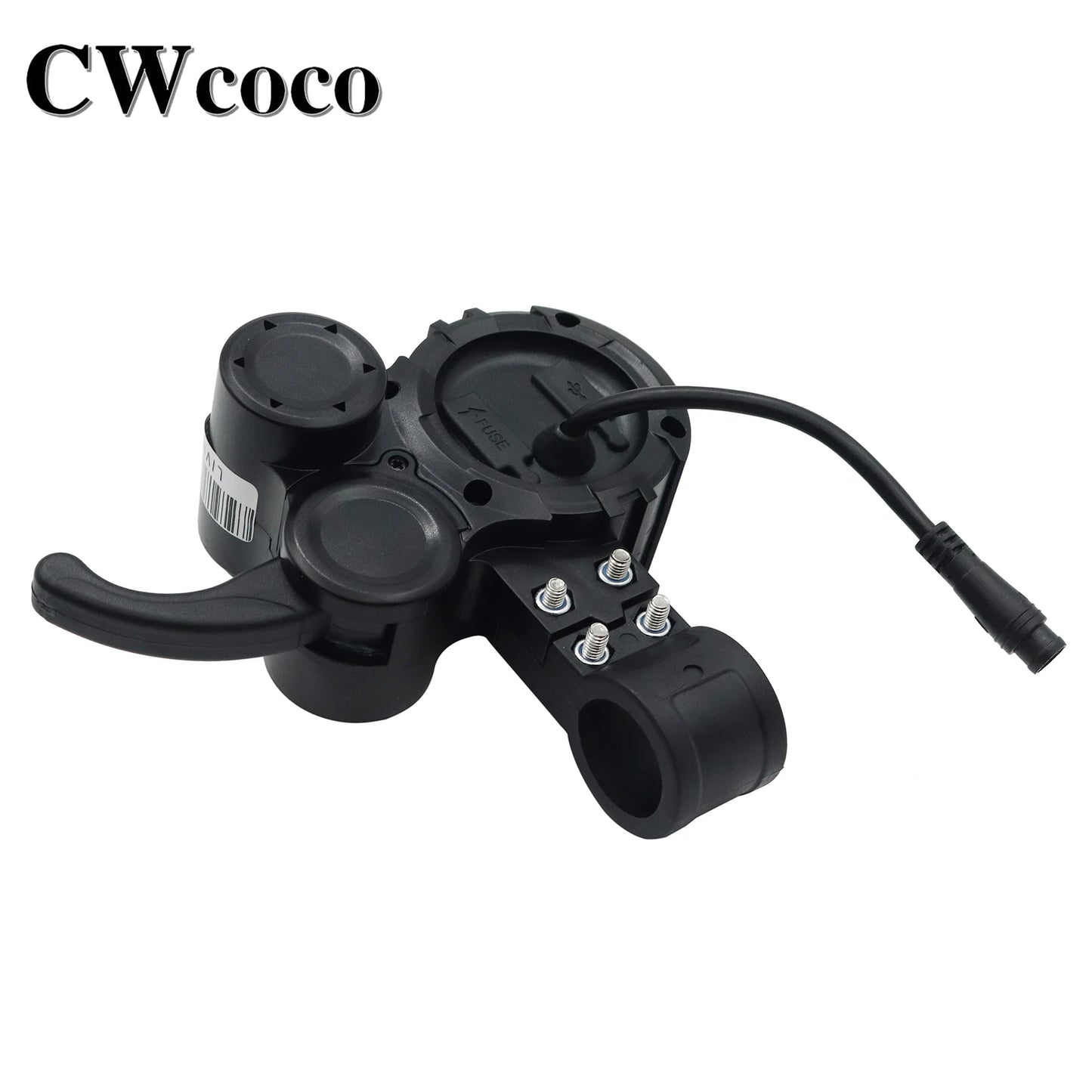 With Locking LCD Monitor Instrument Accelerator For 48V-60V Smart Brushless LIVIAE Controller Electric Scooter Accessory
