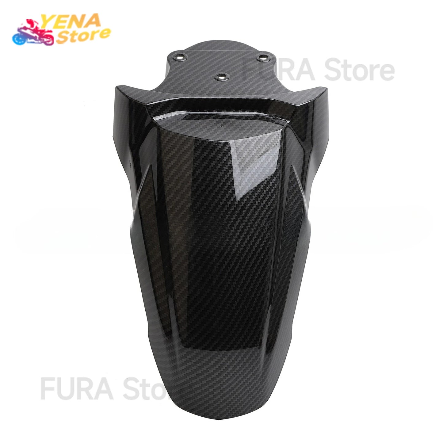 The carbon fiber motorcycle front mudguard is suitable for the Zuma Tank 150CC motorcycle modification accessories