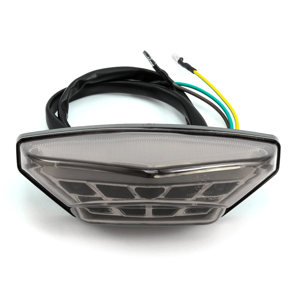 12V Motorcycle Accessories LED Tail Lights Brake Driving Integrated Lights Electric Vehicle Modification Brake Rear Tail Lights LED Tail Lights CHINA