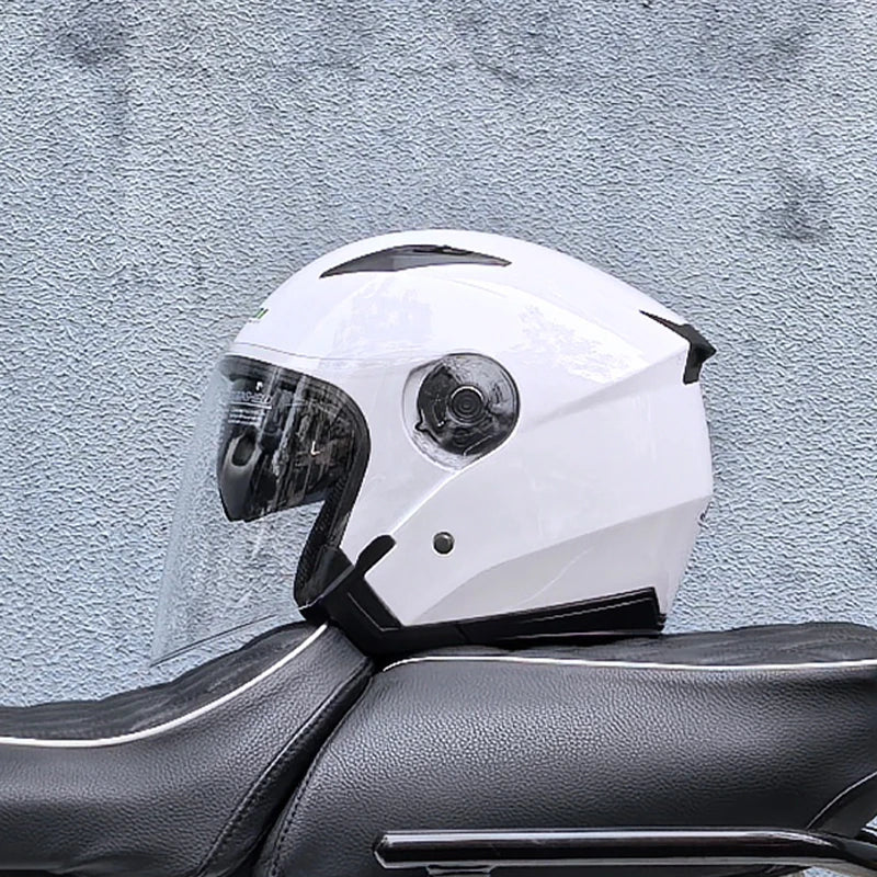 Motorcycle Helmet Male Female Four Seasons capacete moto Double Lens