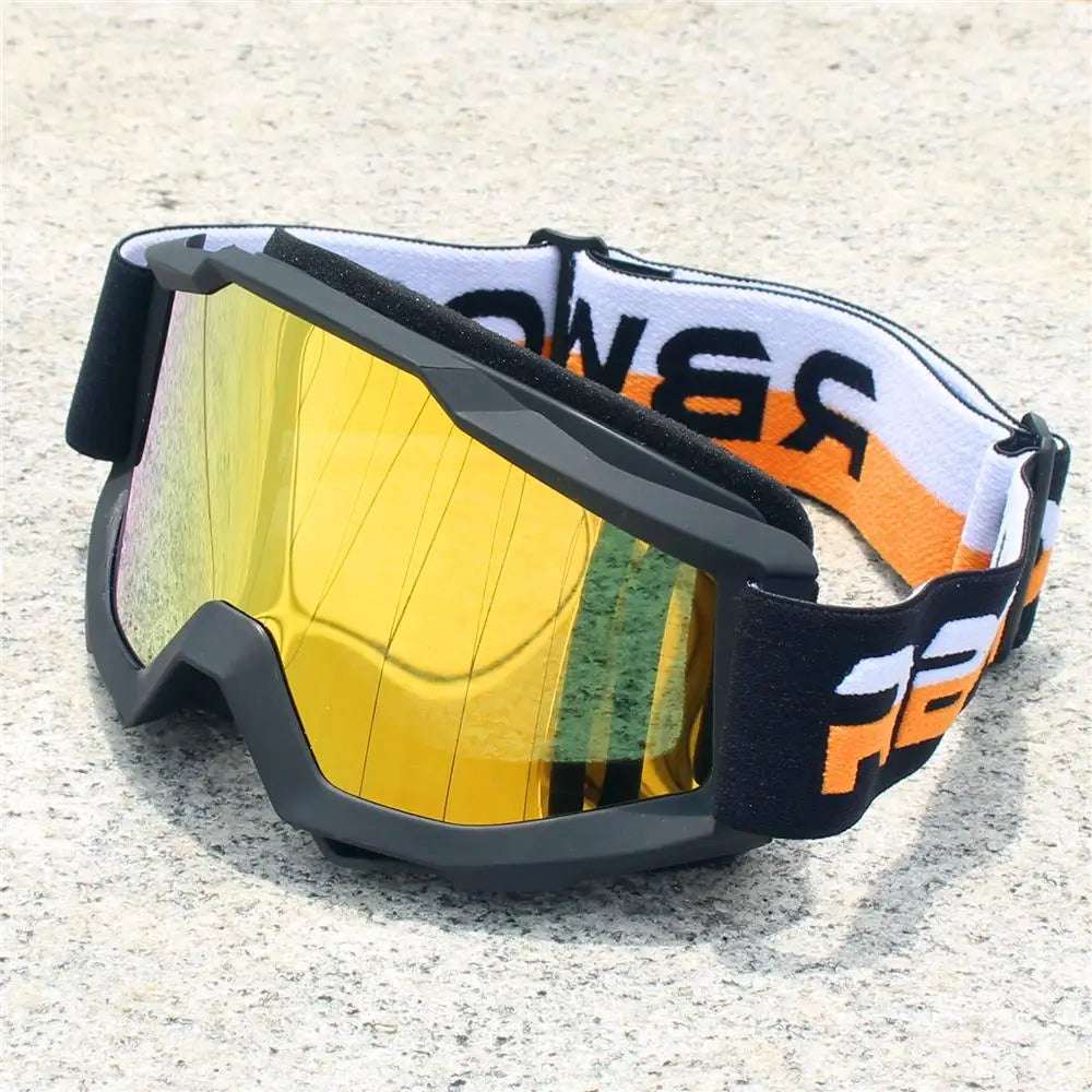 Newest Motorcycle Sunglasses For Men Motocross Safety Protective MX Night Vision Helmet Goggles vintage Driving Glasses 2