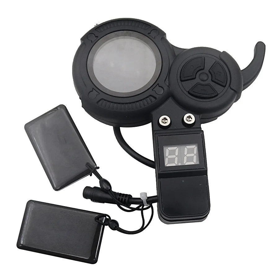 60V 35A Sine Wave 2 in 1 Dual Drive Controller Display Throttle & NFC Card For VSETT 10+ 60V Electric Scooter