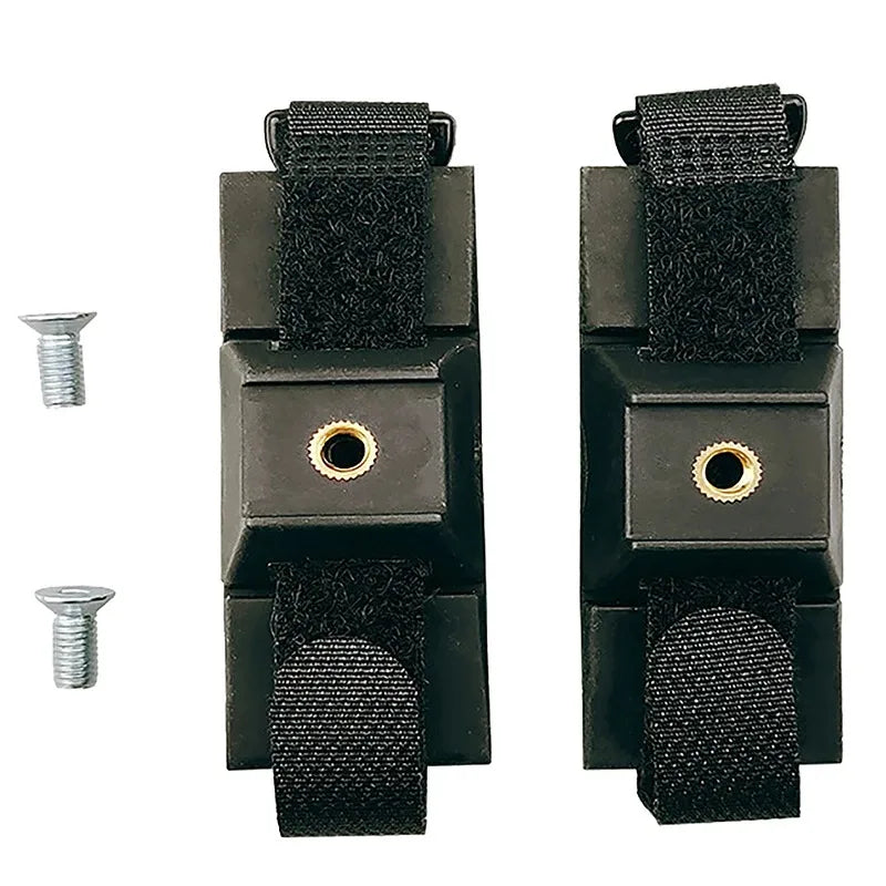 2PCS Bicycle Bottle Cage Mounting Base Adapter Universal Bike Kettle Holder Conversion Road MTB Bike Seatpost Fork Frame Install QQ