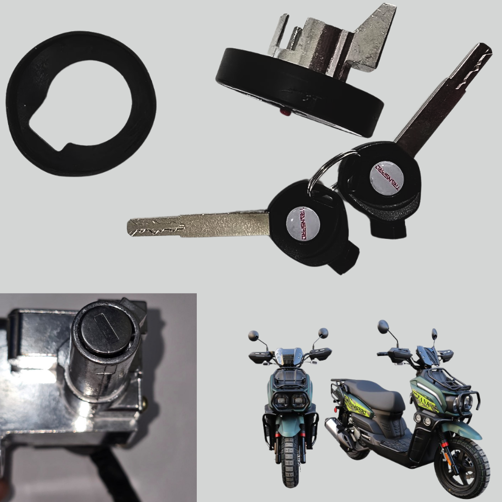 Transpro Tank 150-200cc Ignition Set β Durable Key Switch Replacement for Motorcycles