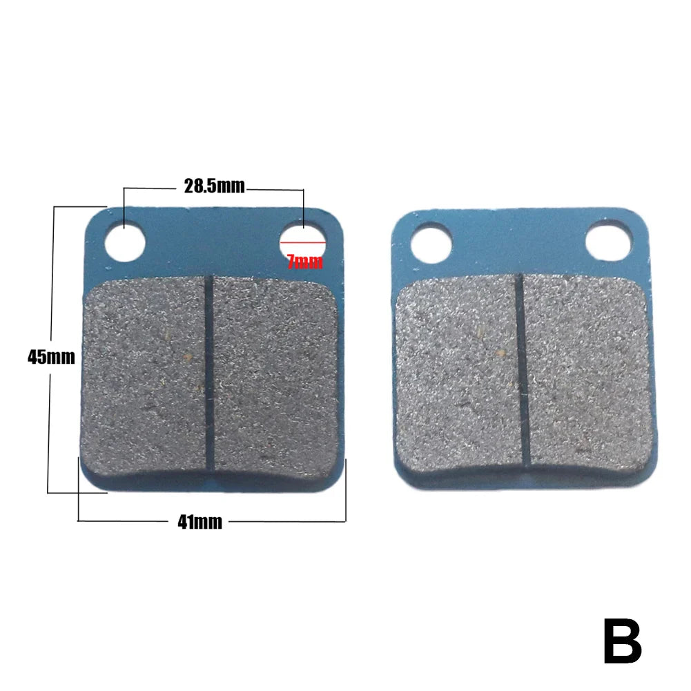 18-Type Hydraulic Brake Pads Set for Chinese Gas Bikes, Dirt Bikes, Taotao, Razor, T-Pro, Viper, Honda, Surron, Tektro, TRP & More