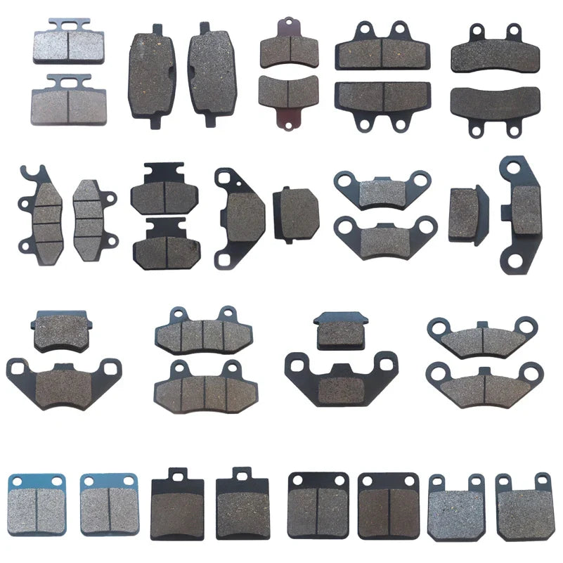 18-Type Hydraulic Brake Pads Set for Chinese Gas Bikes, Dirt Bikes, Taotao, Razor, T-Pro, Viper, Honda, Surron, Tektro, TRP & More