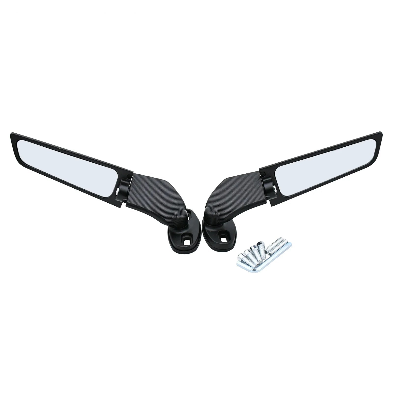 Motorcycle Mirror Modified Wind Wing Adjustable Rotating Rearview Mirror