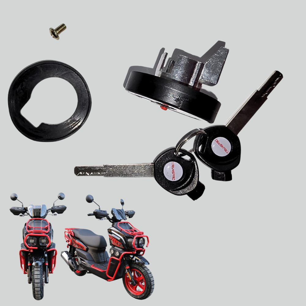 Transpro Tank 150-200cc Ignition Set β Durable Key Switch Replacement for Motorcycles
