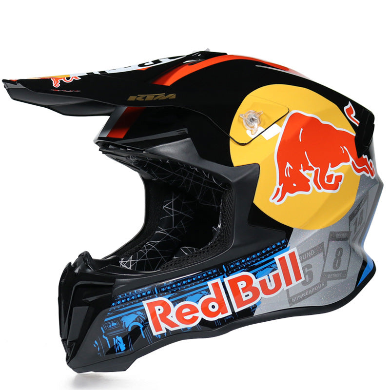 Full Face Off-Road & Motorcycle Helmet (DOT Certified)