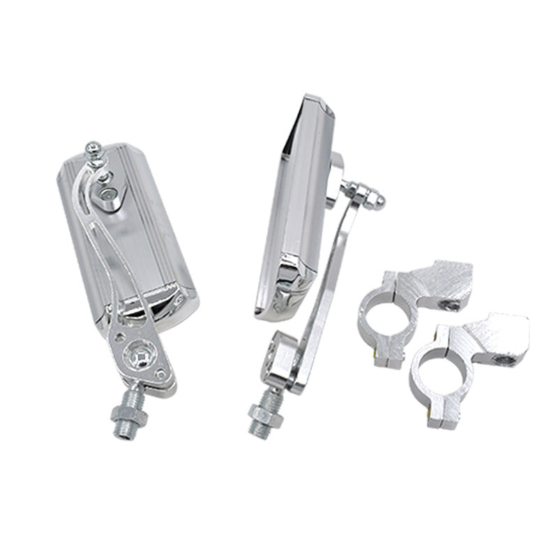 Modern Square Orthodontic Handlebar Mirror Multi-Color Universal Fit