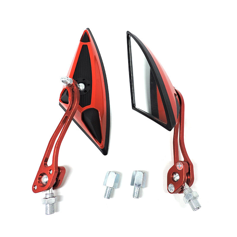 H-2204 Universal Square Rearview Mirror for Bikes, Motorcycles & EVs