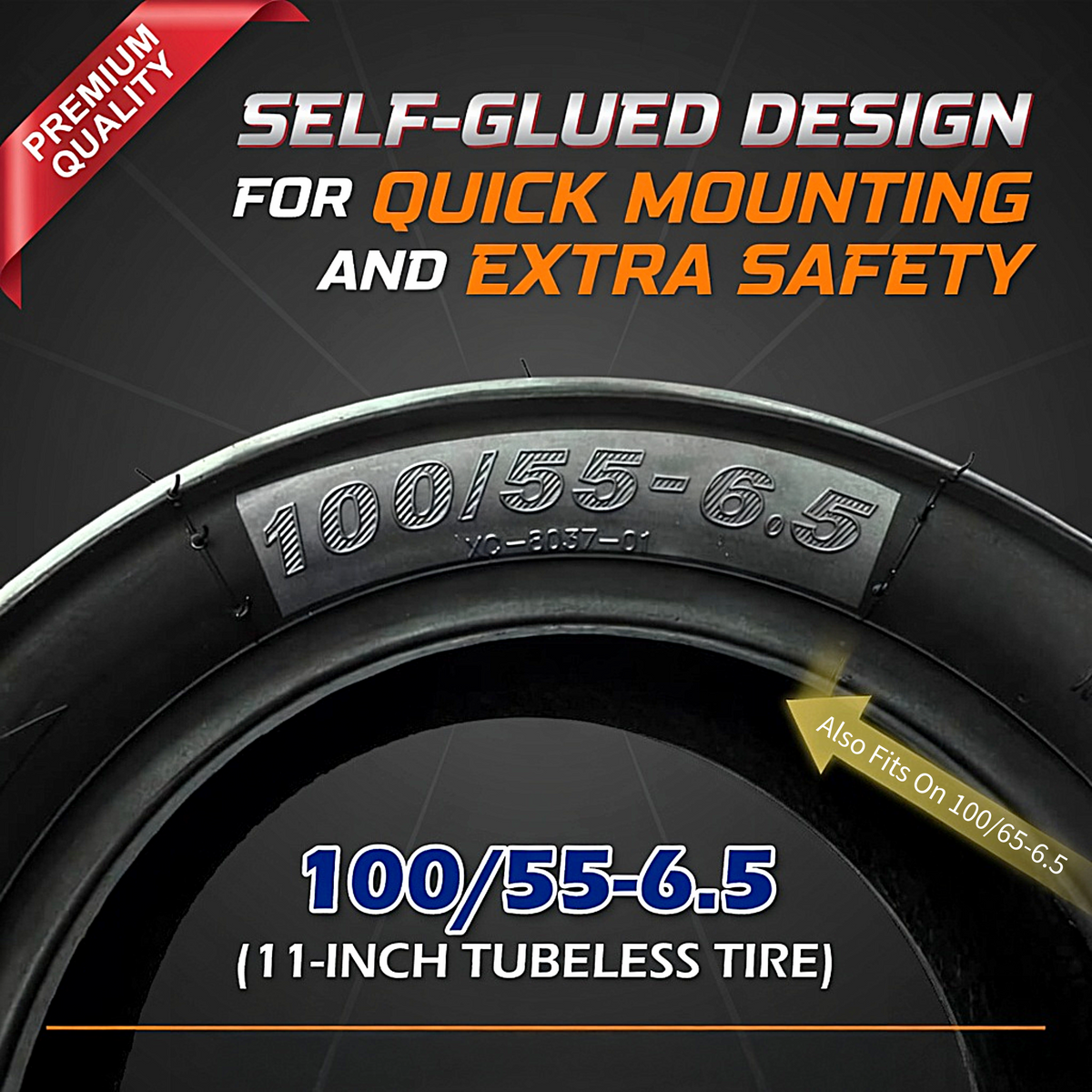 Durable Anti Puncture Scooter Tire with Gel Technology