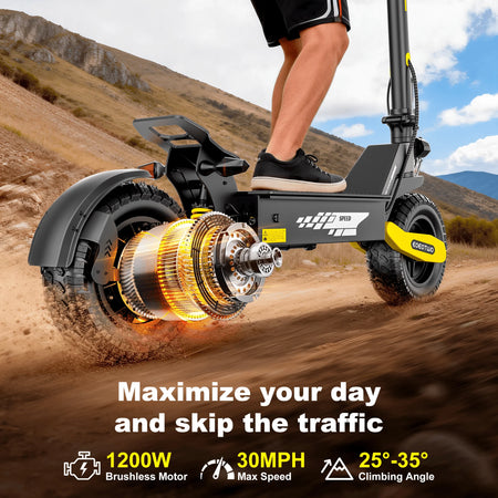 1200W powerful electric scooter

