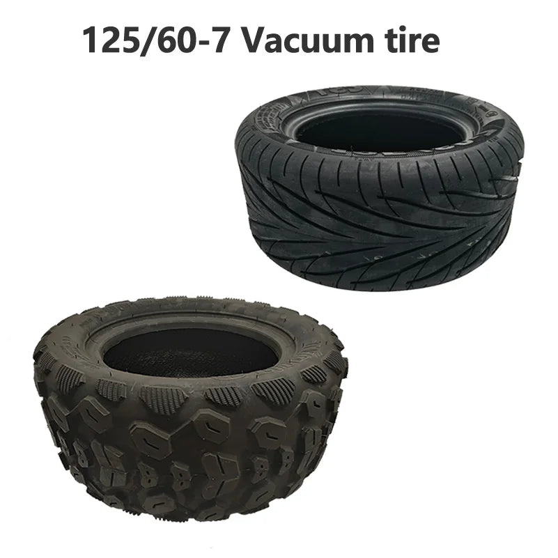 125/60-7 tubeless wide tire