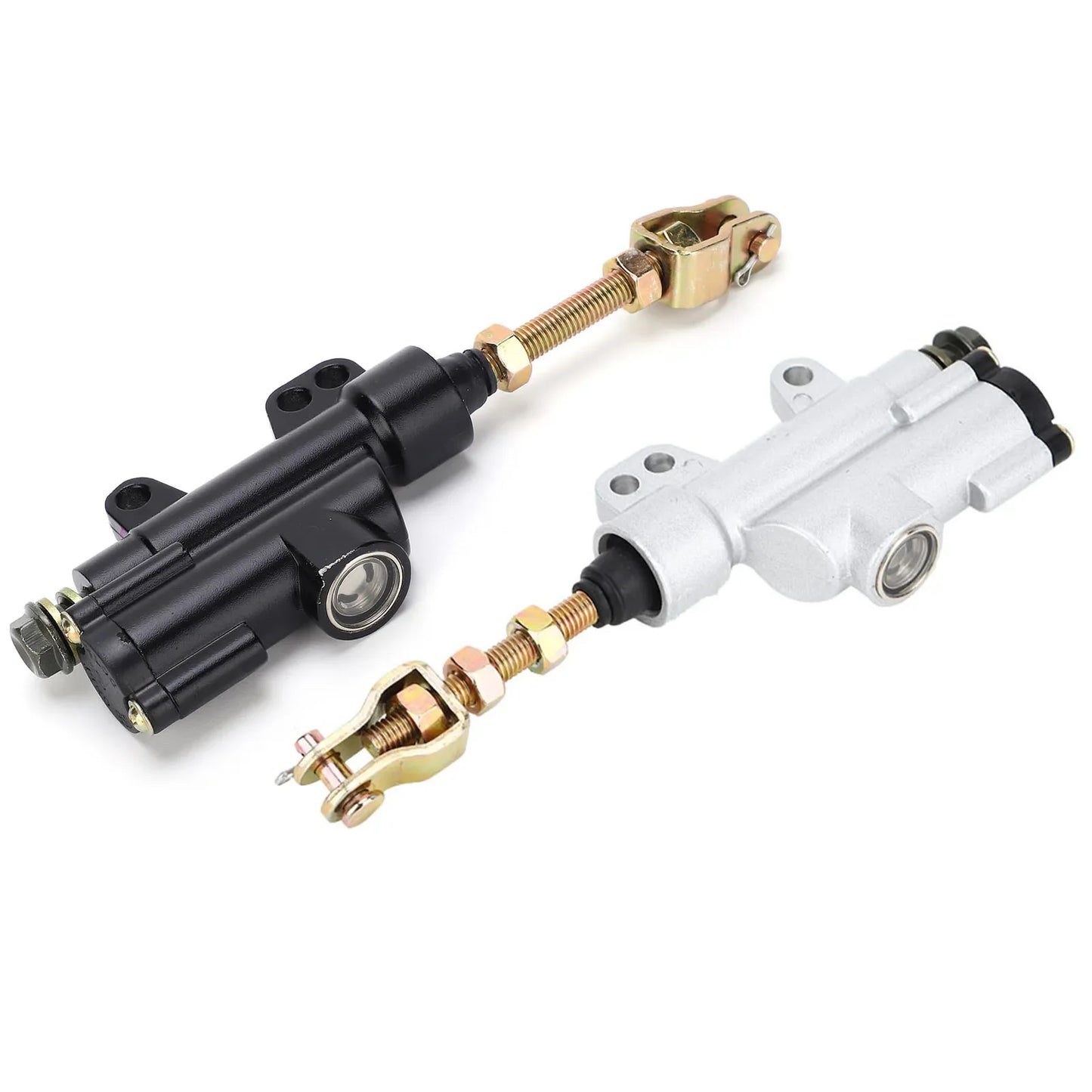 CNCMOTOK Rear Foot Brake Master Cylinder – Fits 50–125 cc Dirt Bikes, ATVs & Scooters (10 mm Banjo)