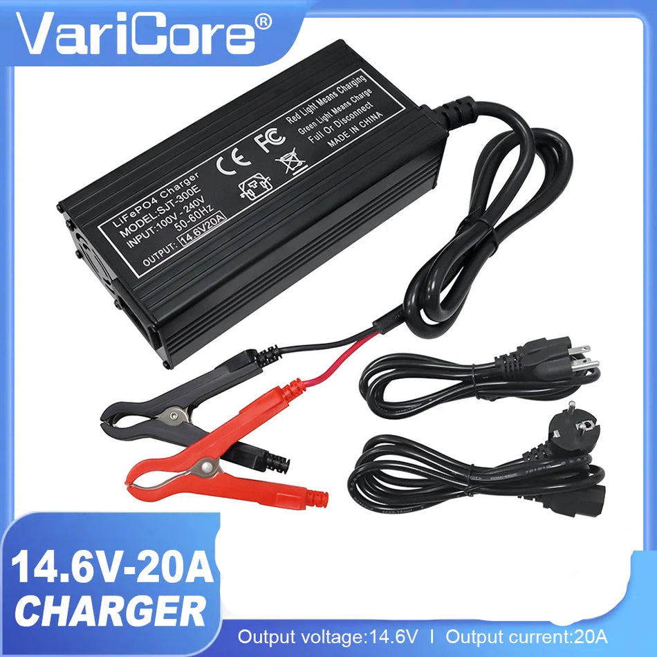 12V 24V smart lithium battery charger