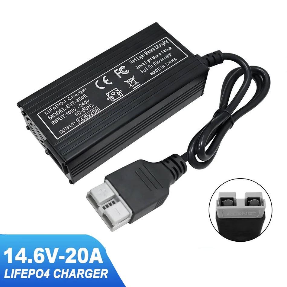 12V LiFePO4 battery charger