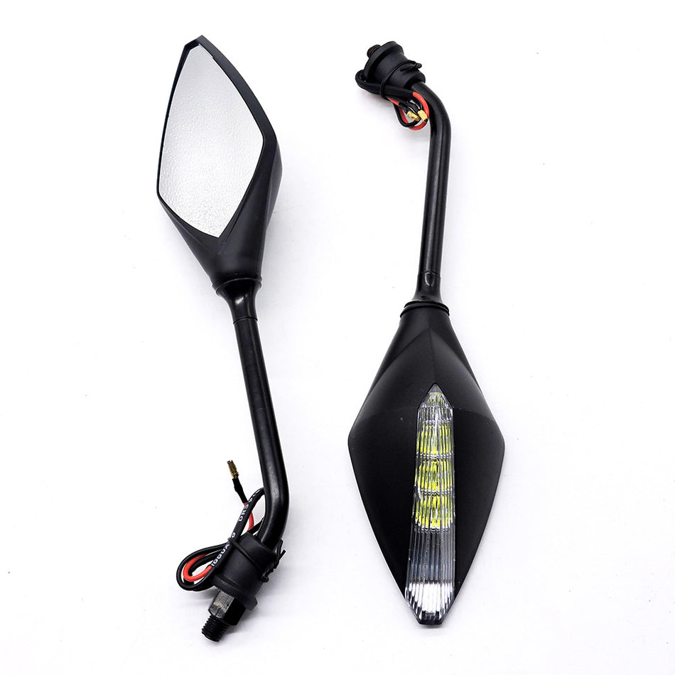 12v-integrated-led-light-motorcycle-mirror
