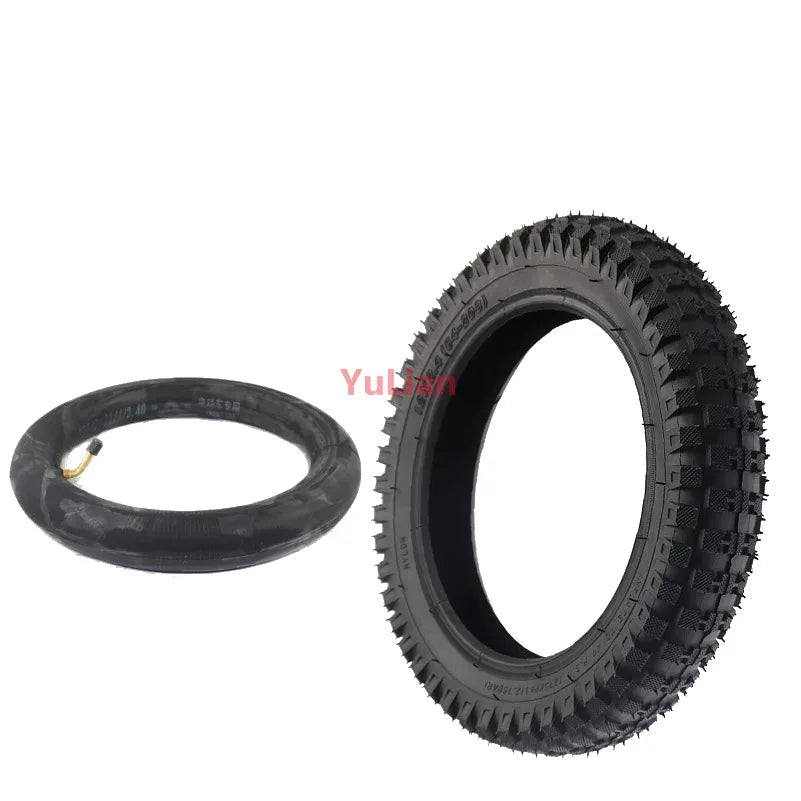 12x2.4 (64-203) Replacement Tire for Children's Bicycles & Electric Scooters