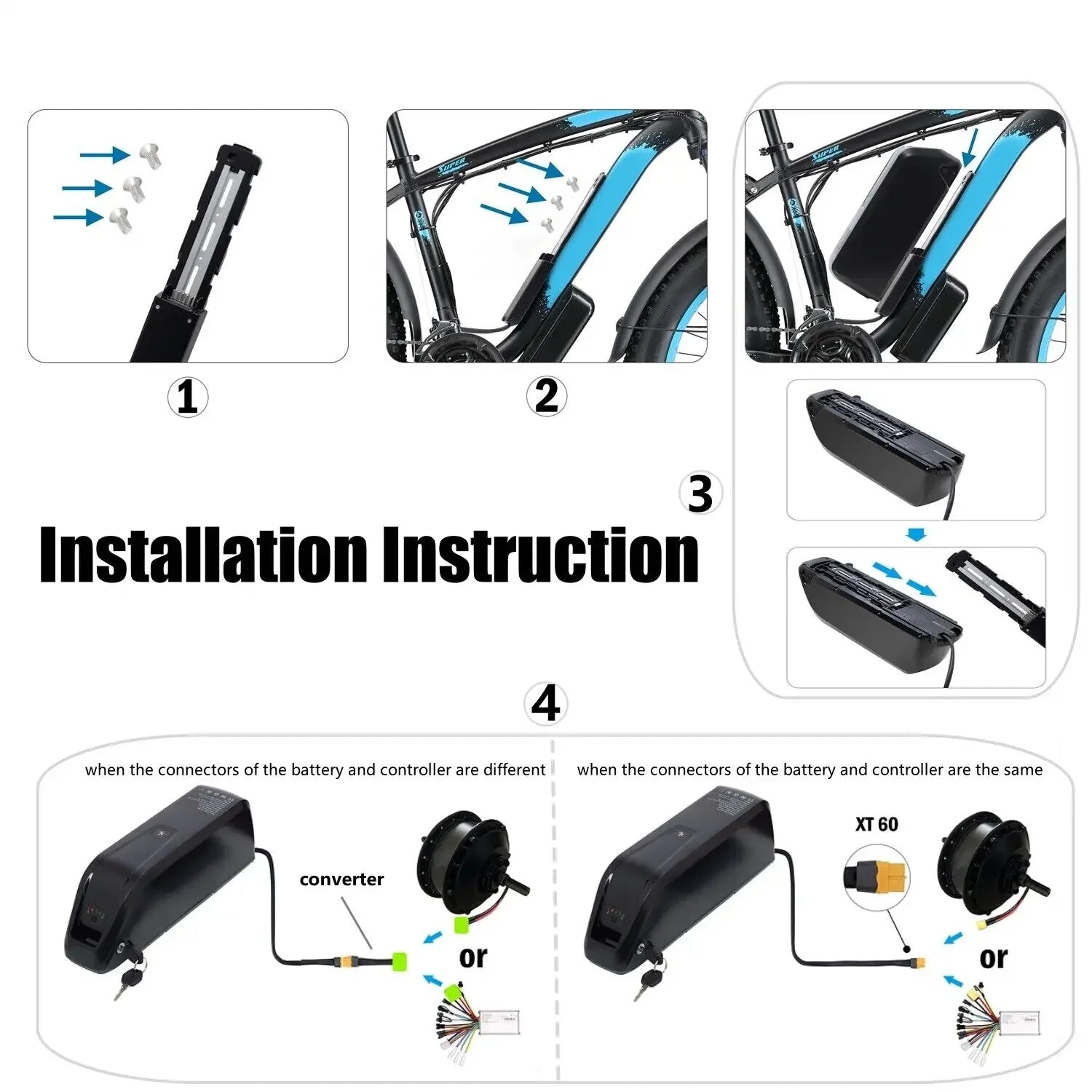13S4P lithium battery configuration for EV