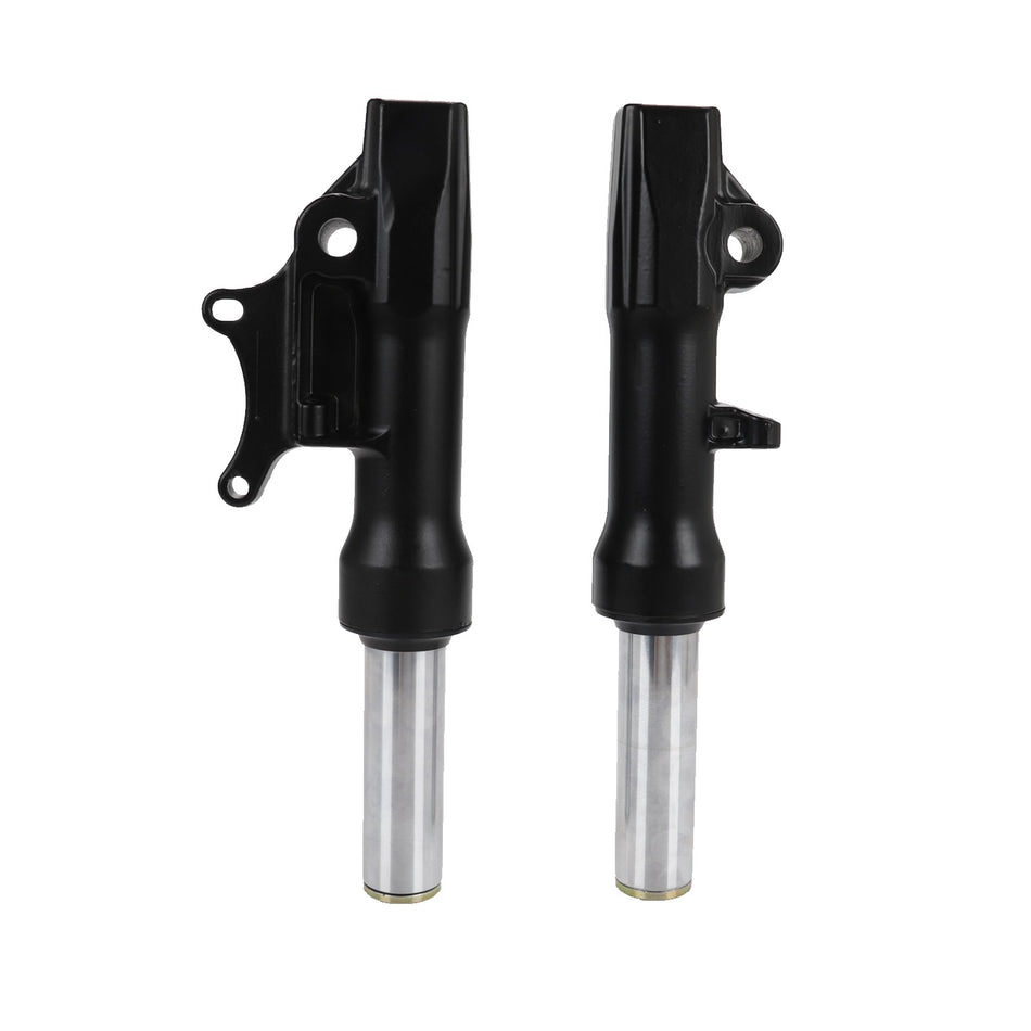 Front Wheel Hydraulic Shock Absorber for Electric Scooters ? 8? & 10? Suspension Fork with Spring, Fender & Mount Kit