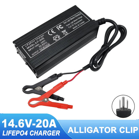 14.6V 20A smart lithium charger